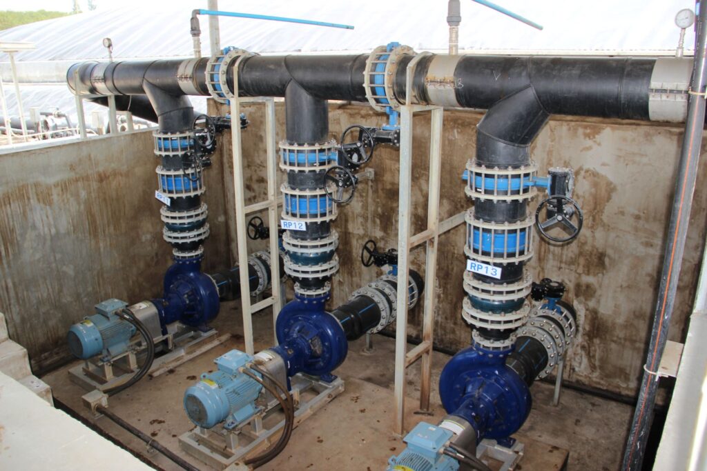 Recirculating pump to maximize biogas production